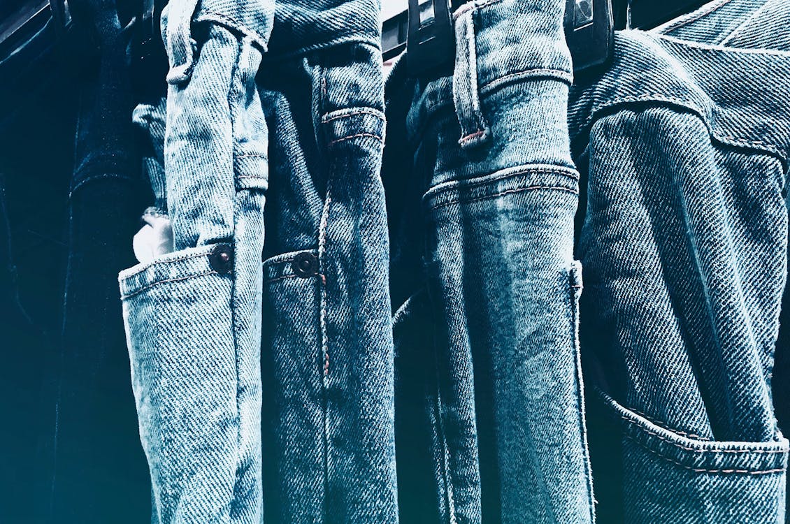 what is denim: denim jeans