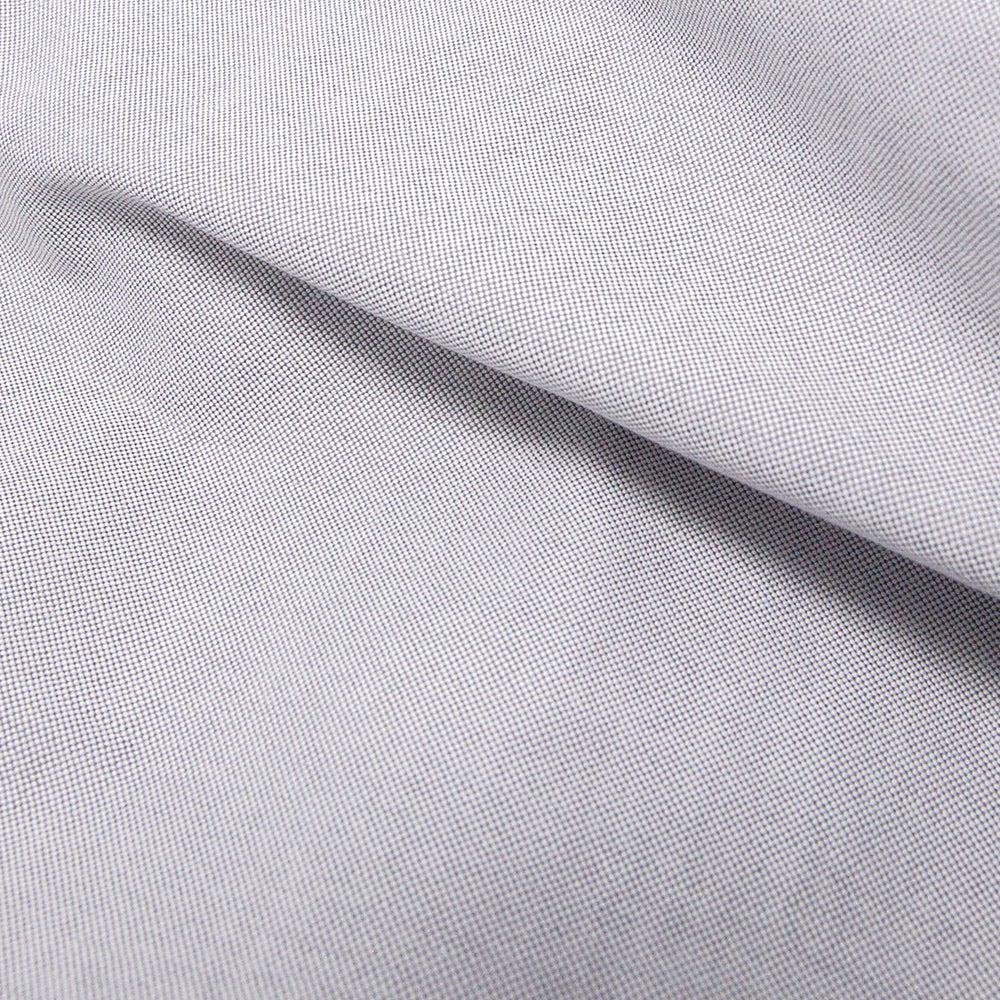 Light Grey Oxford Collared Short Sleeve Shirt | Men's Slim Fit