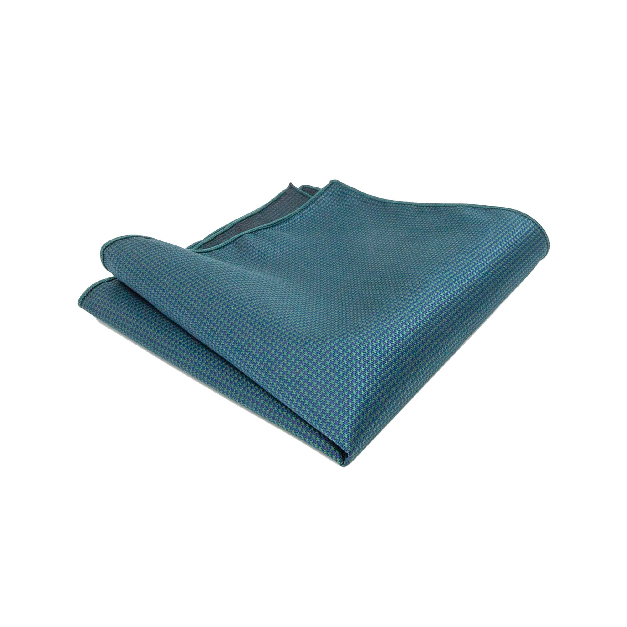 deep jade blue navy green silk pocket square | deep large handkerchief for mens suits wedding