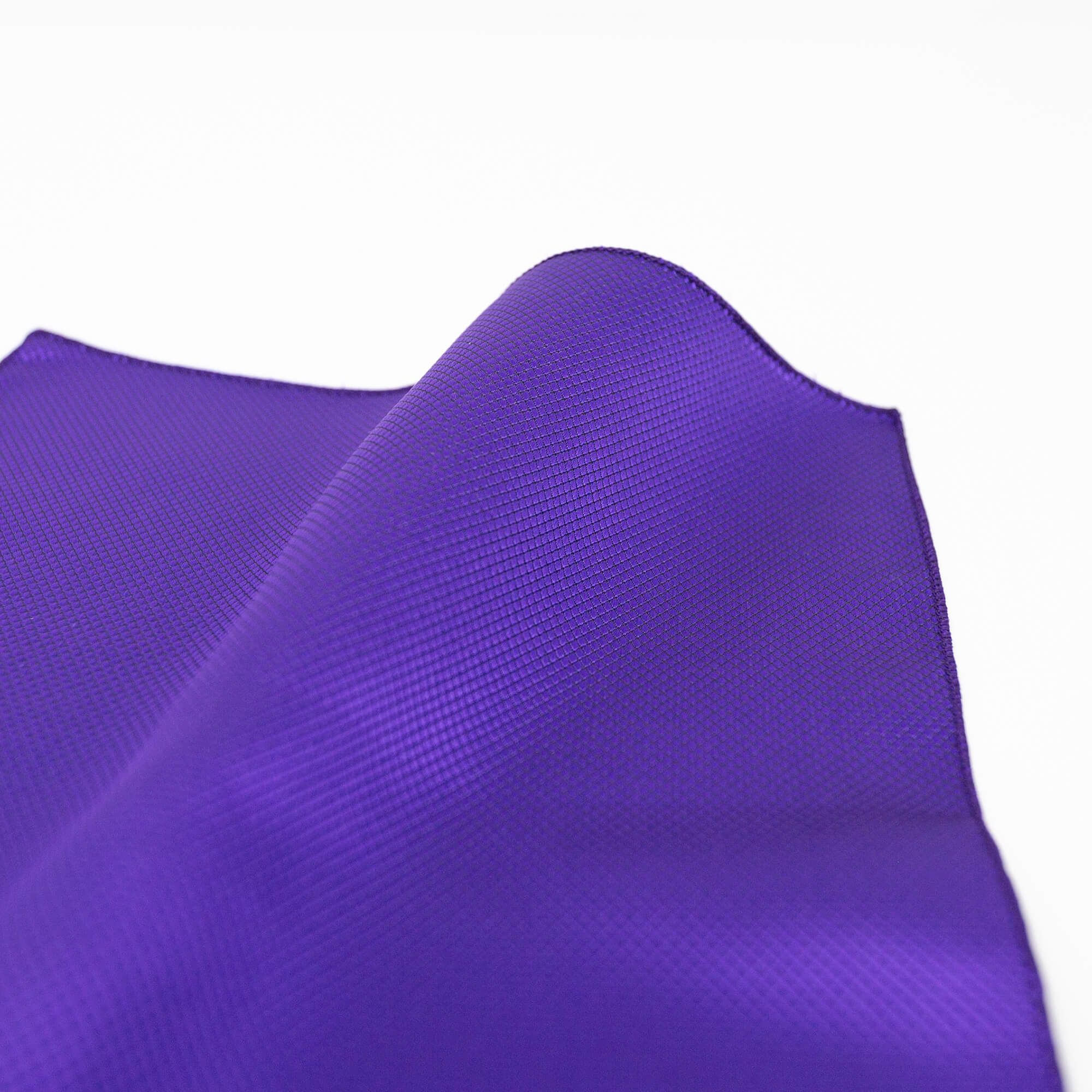 solid dark purple royal deep silk pocket square for mens suit and blazer wedding accessory for him 