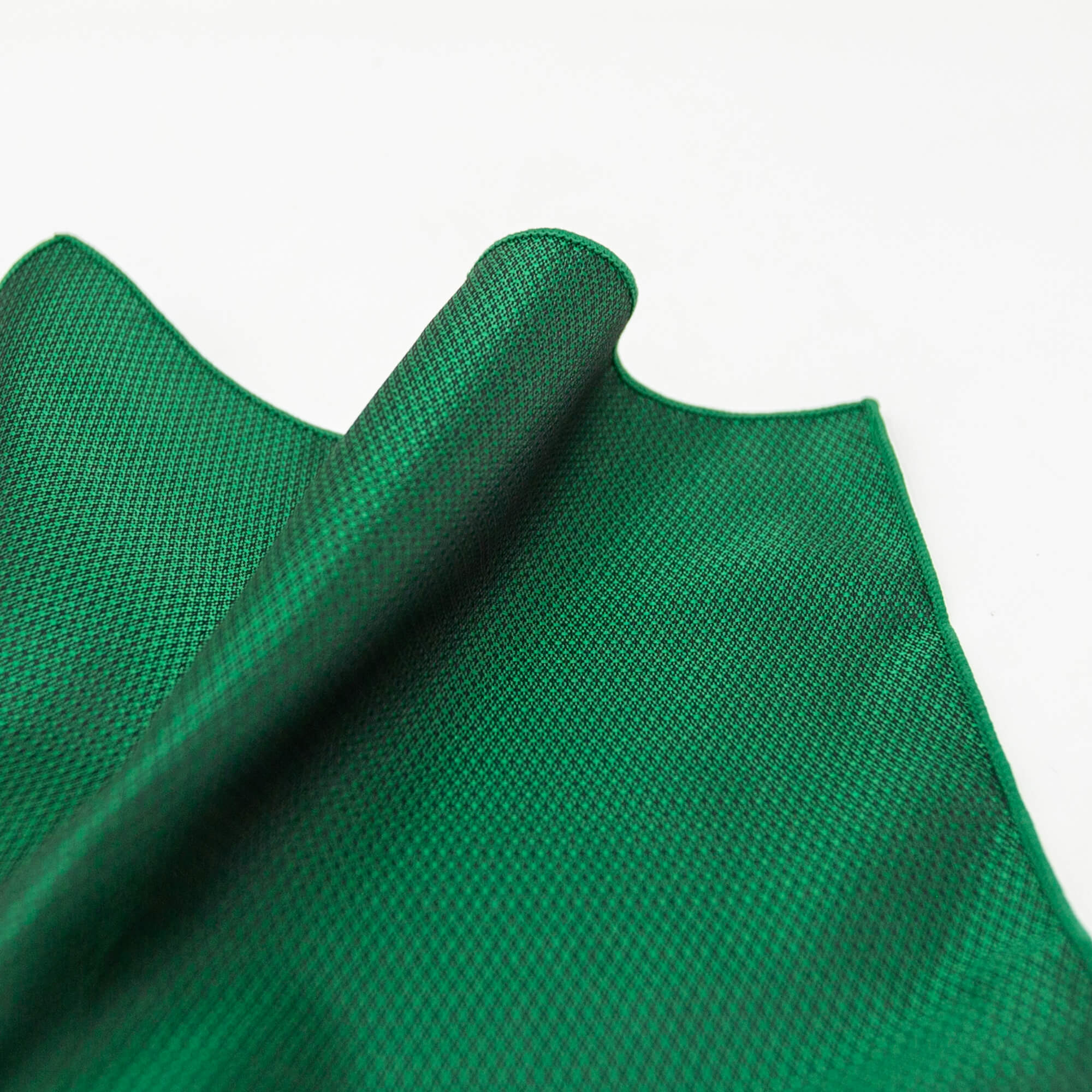 emerald green silk pocket square | deep bold bright army hunter olive sage green handkerchief for mens suits wedding